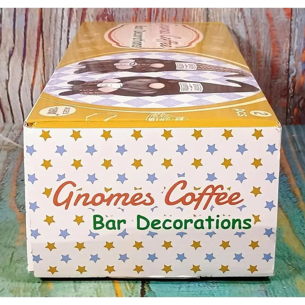Gnomes Coffee Bar Decorations - 2‎ Pieces